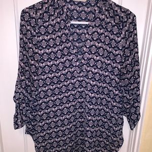 Lush Geometric Blouse